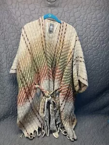 Schönes Vince Camuto Cape ~ Achselzucken ~ Poncho mit Gürtel - Einheitsgröße - Bild 1 von 4