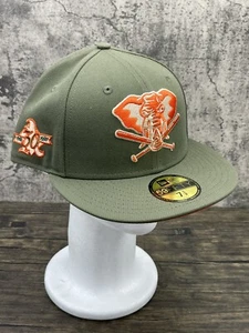 Esclusiva New Era 59fifty Cappello Club Oakland Athletics Cooperstown 7 5/8 - Foto 1 di 7