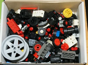 etwa 1/2 kg lego konvolut - Räder Bauteile diverse Größen und Formen - Bild 1 von 1