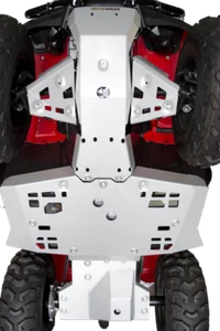RIVAL POWERSPORTS ALLOY CENTRAL SKID PLATE HONDA TRX420/500 STRAIGHT AXLE 14-20 - Picture 1 of 2