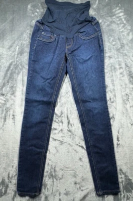 Jessica Simpson Women Blue Jeans XS Maternity Skinny Dark Wash - Image 1 of 4