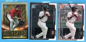 Rafael DEVERS 2015 Bowman & Chrome Draft 2023 Bowman Chr ICONIC Refractor Rookie - Picture 1 of 1