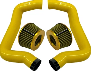 for BMW F90 M5 M8 G30 M550I Full Front Mount air intake - YELLOW GOAF - Picture 1 of 18