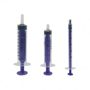 Jeringas orales medicina líquido bebé anciano mascota dosis sensible 1 ml 3 ml 5 ml 10 ml - Imagen 1 de 12