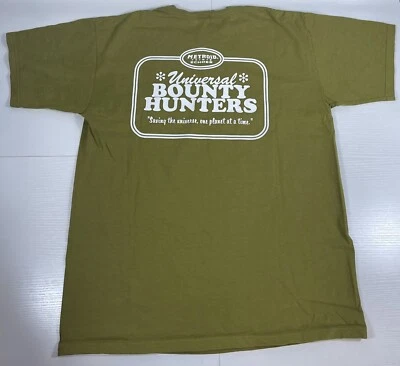 任天堂 GameCube Metroid Prime 2 Echoes 促销 T 恤大号 Samus L — 第 1/4 张图片