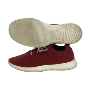 Allbirds Wool Runners – Herrengröße 9 – burgunderrot – niedrige Laufschuhe - Bild 1 von 9