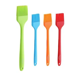 4 Pack Silicone Basting Brush for BBQ Grilling Baking Kitchen Cooking - Picture 1 of 9
