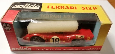 Solido Serie 100 art.177 Ferrari 312 P con scatola origin. Perfetto. Come nuovo. - Immagine 1 di 4