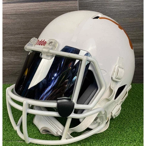 RICKY WILLIAMS TEXAS LONGHORNS Riddell Football Helmet FACEMASK - WHITE Cover