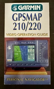 Garmin GPSMap 210/220 Video Operation Guide VHS 1994 Rare - Foto 1 di 2