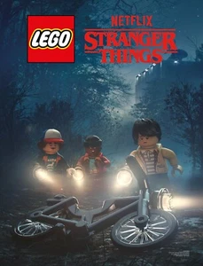 Lego Stranger Things hochwertiges 22inx17in Kunstposter - Bild 1 von 1