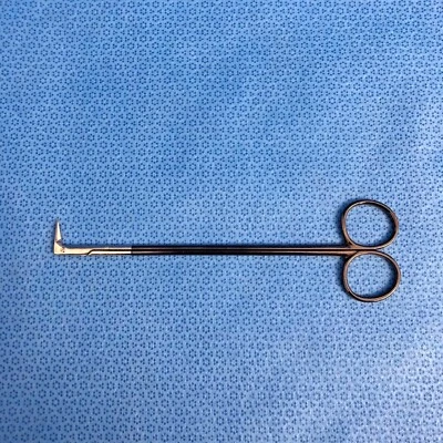 Scanlan 7007-256SC Super Cut 90 Degrees TL 7" Dietrich-Potts Ring Handle Scissor - Image 1 of 4