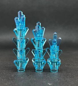 Lego Kristalle Trans hellblau eisblau Stapel - Bild 1 von 2