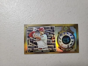 2022 Topps Gypsy Queen GQ Gems Minis Rhys Hoskins #GGM-13 Phillies NM - Picture 1 of 2
