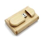 Free Personalized Maple Wooden Bean USB Flash Pen Drive Wedding Memories + Box