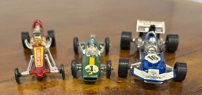 3 CORGI TOYS #161 Commuter Dragster #16 Surtees TS9 Lotus Climax Formula 1 - Image 1 of 4