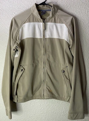 Jaqueta esportiva de inverno 686 masculina snowboard esqui aparência vintage bege creme tamanho pequeno - Imagem 1 de 4