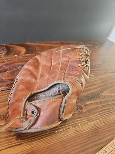 Vintage 1930's ? Rudy York RHT Mitt Baseball Glove - Picture 1 of 22