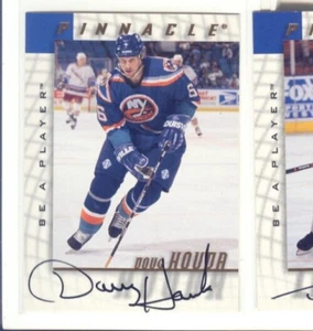 1997/98 Pinnacle Be A Player Doug Houda AUTO Regular version - Picture 1 of 2