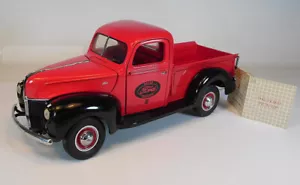 Franklin Mint 1/24 Ford Pick Up 1940 rojo con etiqueta colgante #5314 - Imagen 1 de 4
