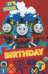Thomas the Tank Engine Birthday Card - Picture 1 of 1