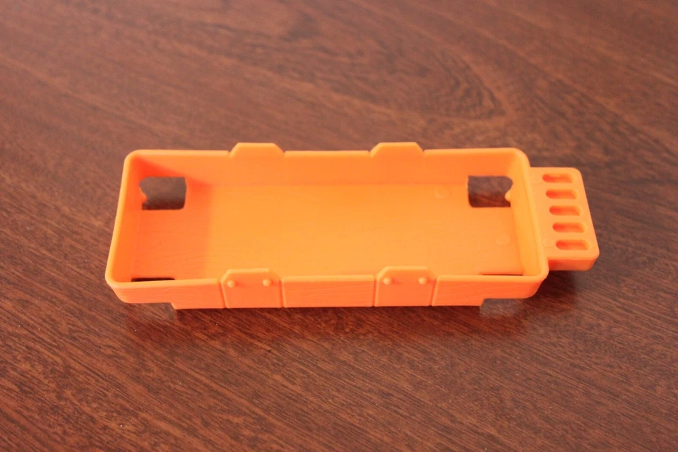 Lincoln Logs SawMill Express Train Replacement Part - LOG Collector Orange - Image 1 of 1