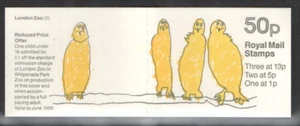 FB48 1988 London Zoo series #2 booklet Complete - Picture 1 of 1
