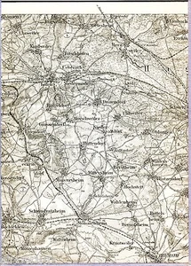 Brumath Pfaffenhofen Schweighouse 1916 Teilkarte/Ln. Schwindratzheim Hochfelden - Picture 1 of 1