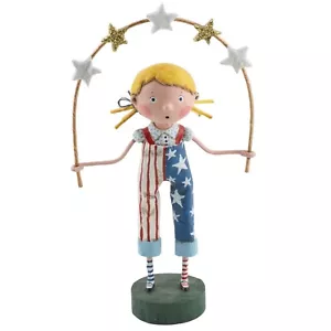 Lori Mitchell Star Spangled 4th of July Americana Patriotic Folk Art Figure - Picture 1 of 2