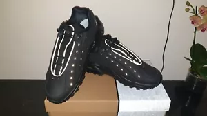 Nike X NOCTA Hot Step Air Terra G-TEK BLACK / CHROME UK SIZE 10 - Picture 1 of 9