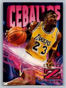 1996-97 SkyBox Z-Force Cedric Ceballos Los Angeles Lakers #43