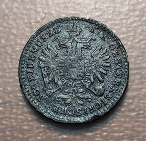 AUSTRIA RUMANIA ROMANIA 1 KREUZER 1862 E KARLSBURG ALBA IULIA ESCASA SCARCE - Bild 1 von 2