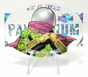 2021 Marvel Metal Universe Spider Man Mysterio Palladium Clear Cut UD Skybox - Picture 1 of 12