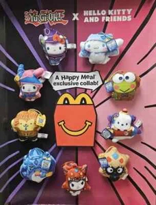 2024 McDonalds Yu-Gi-Oh x Hello Kitty Happy Meal Toys Sealed - You Pick - Picture 1 of 6