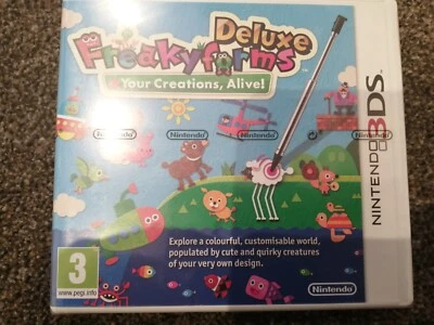 Freakyforms Deluxe, UK Version,  Nintendo Factory Sealed 3ds freaky forms - Image 1 of 2