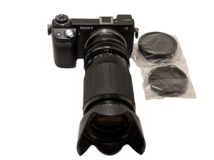 Sony E-mount adapted VIVITAR 70-210 mm F/4.5-5.6 Telephoto Zoom Lens. - Picture 1 of 12