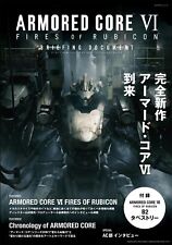 ARMORED CORE VI FIRES OF RUBICON BRIEFING DOCUMENT Game Kadokawa Japan Book New