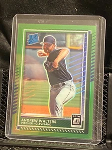 Andrew Walters 2025 Donruss Optic Rated Rookie Lime Green #47/149 - Guardians - Imagen 1 de 2