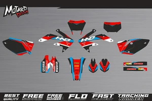 Graphics Kit for Honda CRF 450 X 2005-2011 2012 2013 2014 2015 2016 2017 Decals - Picture 1 of 3