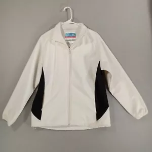 Trespass Softshell Jacket Womens L Ivory 3000 mm Tre Tex Full Zip Fleece Lined - Picture 1 of 15