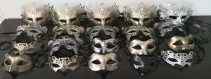 Mardi Gras Mask Masquerade Wedding Birthday Costume Party Dance Prom - Picture 1 of 7