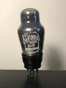 Mazda AC/P Triode Ventilrohr gebraucht Made in England selten - Bild 1 von 6