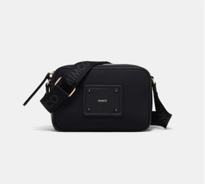 MIMCO Brunswick Crossbody Bag Black Light Gold• Brand New with Tag •RRP $149.95 - Picture 1 of 8
