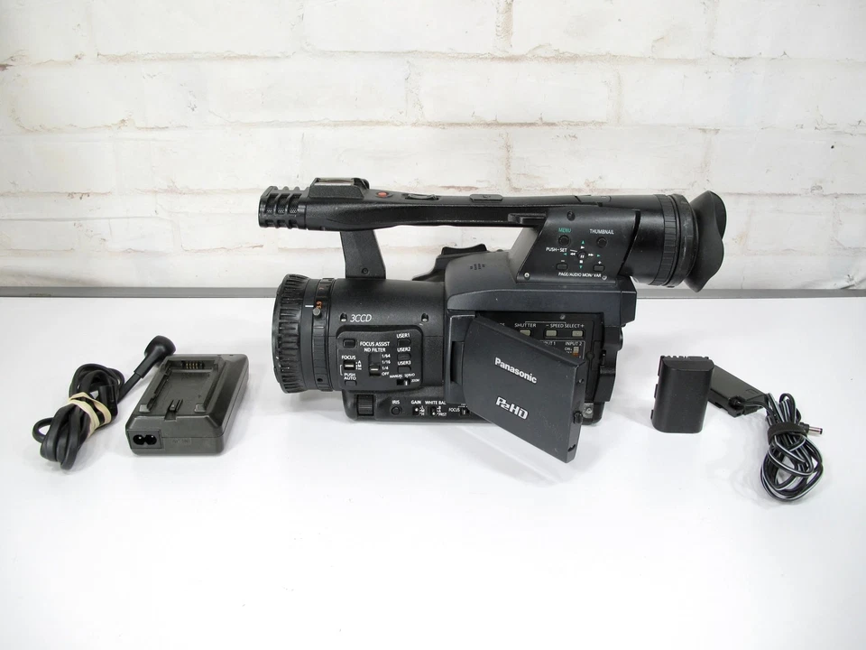 Panasonic AG-HPX170P P2 HD High Definition Solid State Video Camcorder - Image 1 of 4