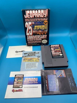 Jeopardy Nintendo Entertainment System NES w/ Box - Image 1 of 4