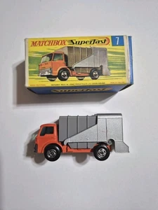 Matchbox Superfast 7 Ford Refuse Truck OVP Garbage Truck 1969 Vintage - Bild 1 von 10