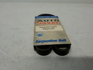 Auto Saver SB4040320A Serpentine Drive Belt – 0.56" x 32.50" – 4-Rib - Bild 1 von 5