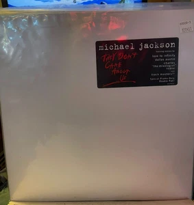 Michael Jackson They Don't Care About Us Double Promo Single Vinyl - Foto 1 di 1