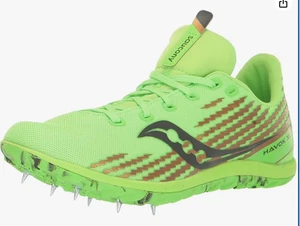 Zapatos de Cross Country Saucony Havok XC3 para mujer 8 Slime con púas y herramienta nuevos en caja - Imagen 1 de 11