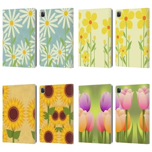 HEAD CASE DESIGNS ROMANTIC FLOWERS LEATHER BOOK WALLET CASE COVER FOR APPLE iPAD - Picture 1 of 10